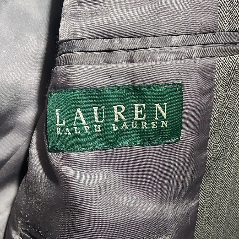Lauren Ralph Lauren 100% wool Herringbone blazer mens size‎ 44L